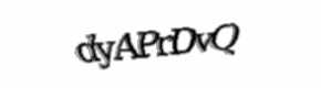 Security check image, please type the characters shown